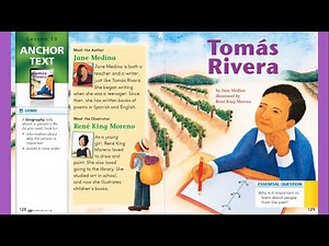 Journeys Lesson 19 for First Grade: Tomas Rivera