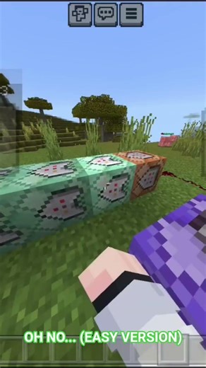 OH NO IN MINECRAFT (EASY VERSION) #minecraft