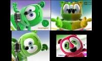Mix of 4 videos from youtube : 4 gummy bears g major