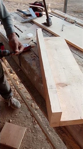 Drilling Nails in L-Shaped Wood