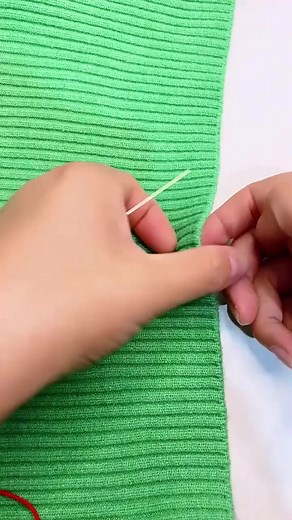 6.1K views · 13 reactions | Sweater hem too long stitching method | Designer Teams | Facebook