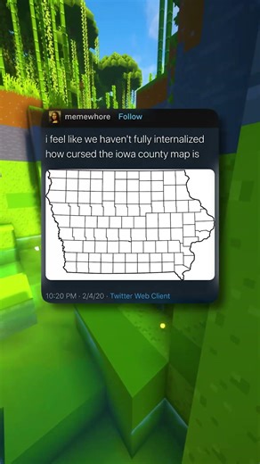 This map looks like an Excel spreadsheet! 😂