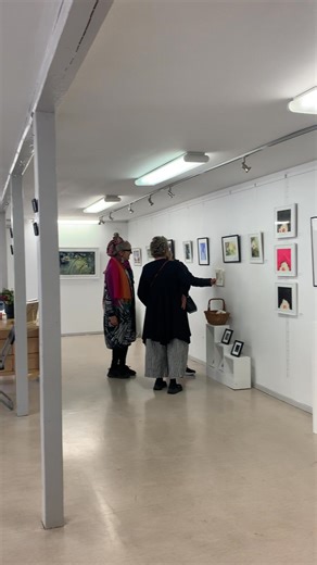 AQUAVÄNNER ställer ut även denna helgen: 8-9 november. Öppet: 11-15. Kom och njut av konst och fika. | Galleri KVIS