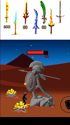 STICK WAR LEGACY🎯 ALL SWORDWRATH 🆚 STATUE🗿#stickwarlegacy