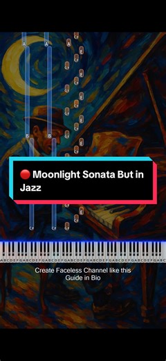 🔴 How to play Moonlight Sonata But in Jazz – @CrazyPiano no! (Advanced Piano Tutorial) #pianolearning #pianotutorial #easypiano #pianocover