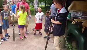 1.6K views · 41 reactions | The didgeridoo is a wind instrument common in Australian culture. When played correctly, it produces a deep drone that is often described as peaceful and soothing. Bring the family out to Platypus Pete’s Truck in Australian Adventure to try it for yourself. If the didgeridoo isn’t your style, we have other (easier) instruments to try! ~CK, Education Manager | Cleveland Metroparks Zoo | Facebook