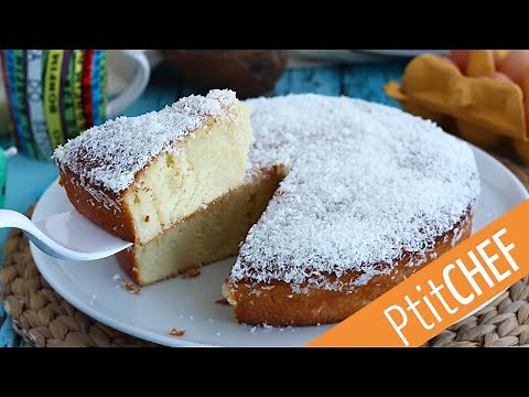 GATEAU A LA NOIX DE COCO, notre saveur préférée pour le dessert !