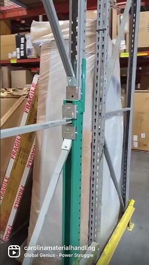 Can you repair pallet rack uprights that are damaged?