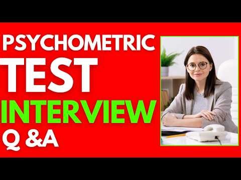 Top 25 Psychometric Test Questions And Answers for 2026