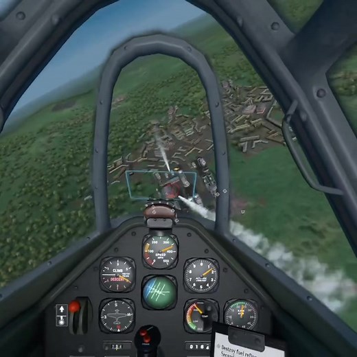 WW2 Warplanes Battle Over Pacific