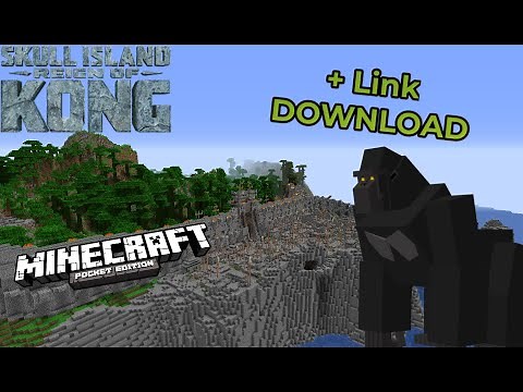 Skull Island by MyGamingNoLife - Reign of KING KONG Map - Minecraft Bedrock PE - Link DOWNLOAD