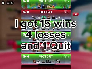 My duel history in Roblox rivals!