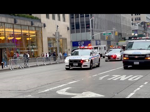 NYPD Vehicles with Sirens Compilation