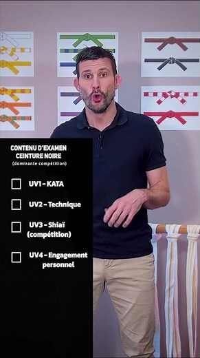 PART-17/20_Obtenir sa ceinture noire UV4 (Les ceintures & Les Grades du Judo)