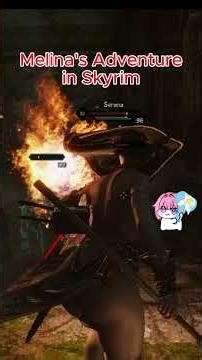 Melina's Adventure in #skyrim #memes #funny #gaming #anime