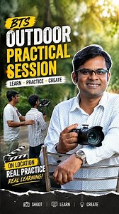 Outdoor Practical Session | Students Learn Cinematography & Gimbal Skills | GenX Film Institute