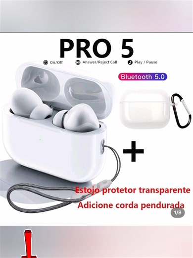 Auriculares TWS Air Pro 5: Inalámbricos y Deportivos