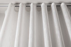 S-fold Sheer Drapery, Custom Made Ripple Fold Style Sheer, Sheer Drapery Lugano, Semi-privacy Sheer, Sheer With Snap Tape, S-fold Curtains - Etsy