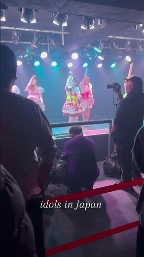 Underground Idol concert in Tokyo #japan #japanvlog #japaneseculture #idol #japaneseidol #concert 🌸