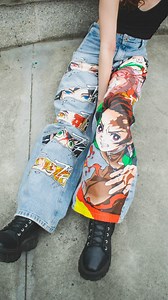 422K views · 10K reactions | Qué opinas? ✨ . . . #custommade #customclothing #anime #animeart #demonslayer #kimetsunoyaiba | Marca Cabrera | Facebook