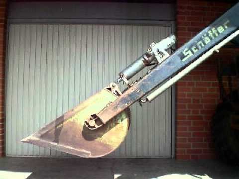 Vaters Hobby :Elektrische Ausklinkung am Frontlader einfacher Umbau auf Hydraulik