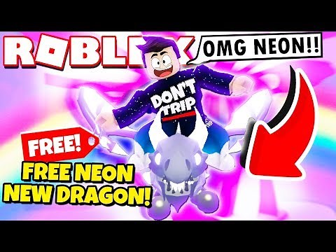 How to Get a FREE Neon SHADOW DRAGON in Adopt Me! NEW Adopt Me Halloween Update 2019 (Roblox)