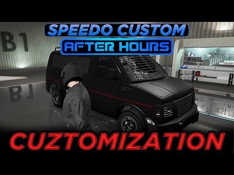 Speedo Custom "Weaponized Special Vehicle" Customization (GTA Online After Hours Update)