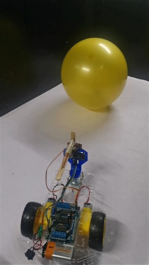 Don’t Cross This Robot! 🤖 | DIY Arduino Sentry Missile Robot #shorts #arduino #experiment