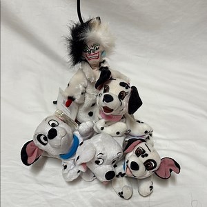 Dalmatian Plush Toy Set
