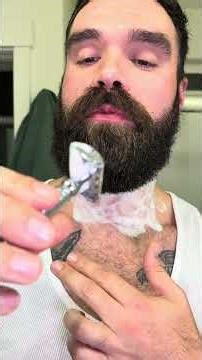In this video I shave with a safety razor. How do you get the closest shave? Use a safety razor.