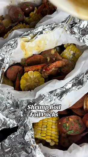 Easy Shrimp Boil Foil Pack Recipe for Seafood Lovers