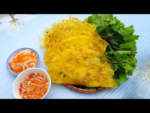 Cách Làm Bánh Xèo Từ Bột Pha Sẵn Giòn Ngon Hấp Dẫn | Góc Bếp Nhỏ