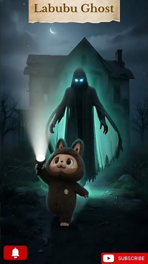 Labubu and the Haunted Doll | Horror Story👻 #labubu #bhoot #cartoon