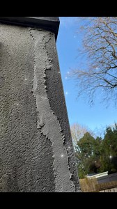 Another crack and another fix carried out. And an upsell of a render and patio clean | South Coast Render Repairs | Facebook