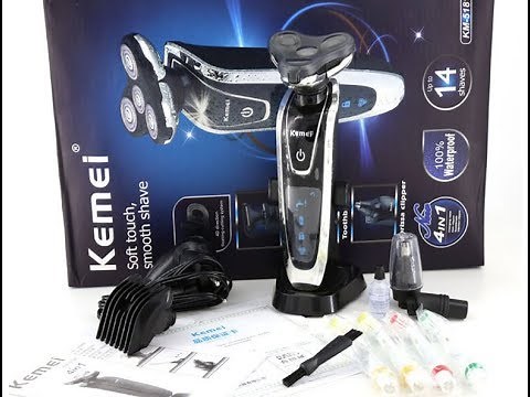 Unboxing Kemei KM-8871 4D Electric Shaver | Best Budget Waterproof Electric Shaver | Unbox Now