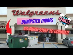 Epic Dumpster Diving Score! Let's go Diving!