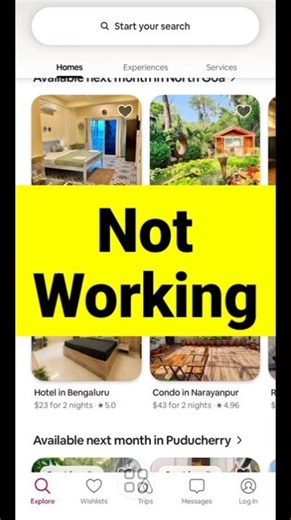 Airbnb Not Working Problem | #airbnb #notworking #notopening