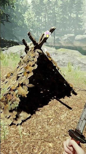 How to Get A GOOSE 🦆 HEAD TROPHY in The Forest | Trophy Hunter Achievement #TheForestGame #Shorts