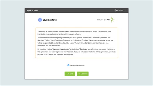 太牛了！完全复刻CFA机考的做题网站，沉浸式体验官方付费题库