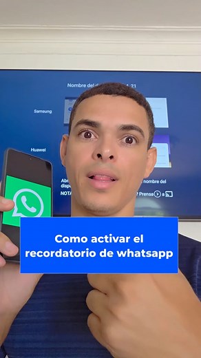 62K views · 1.3K reactions | El recordatorio de whatsapp #celulares #telefonos #tecnologia #tecnology | TecnoBram | Facebook