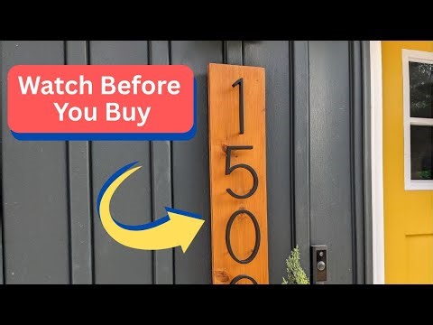 Honest Review of House Numbers