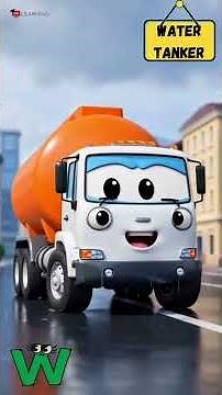 U.V,W,X,Y,Z Vehicles Song🚗✈️ | A to Z Vehicle Learning Song for Kids | Fun and Educational | #abcd