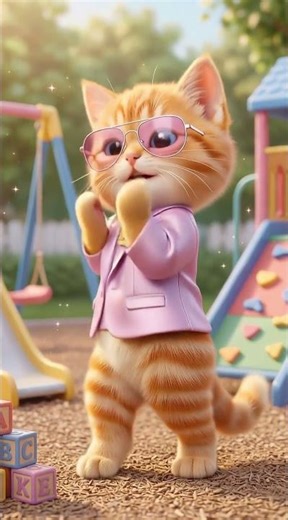 Cute Kitten "Soda Pop" Cat Dance Challenge!