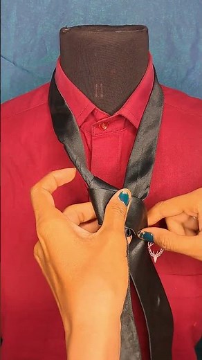 How to tie a tie for beginner | how to tie a necktie #mensfashion #menhacks #menstie #tieknot