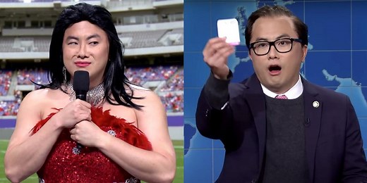 Watch Bowen Yang Slay As George Santos on SNL