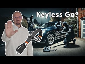 So schützt du dein Auto mit Keyless-Go vor Diebstahl: Lenkradsperre! 🚗🔒 #Diebstahlschutz