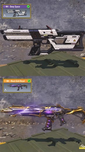 PAID Vs FREE M4 in CODM💀