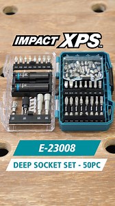 168 reactions | Upgrade Your Toolbox! Check out our latest additions to the IMPACT XPS Range: 25pc, 32pc & 50pc Socket & Driver Bit Sets! Engineered for durability & precision, these sets are perfect for any trade or home project. Want to know more? Visit https://makita.com.au/202410-impactxps #MakitaAustralia #construction #industrial #powertools | Makita Australia | Facebook