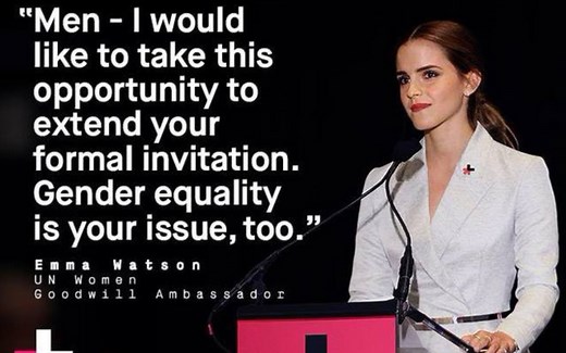 Emma Watson Speech：Gender equality