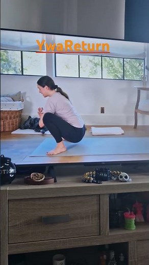 Second Yoga with Adriene, Return 2 Ground. much needed #ywareturn #yogawiy #yogawithadriene #yoga